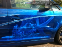 ice age airbrush kandy blue in the sun
