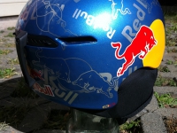 Logo Design Red Bull Helm