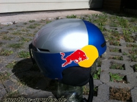 Red Bull logo Airbrush Design 1